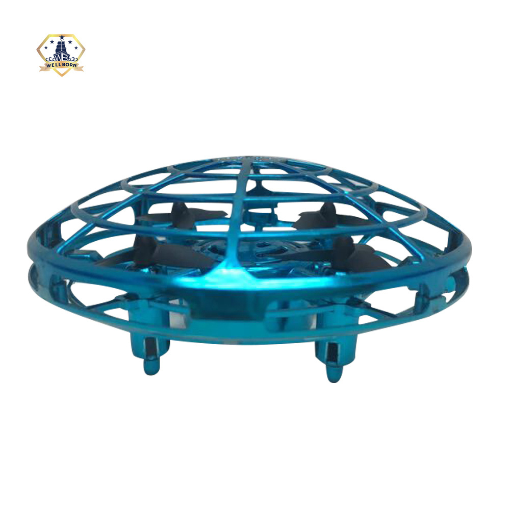 Intelligent sensor children gift toy Mini drone ufo flying four-axis aircraft by hand control