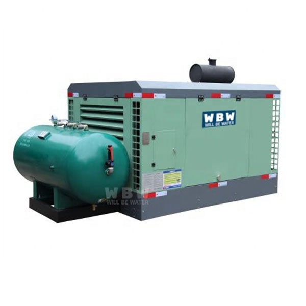 Diesel Mining Air Compressor for rock drilling rig