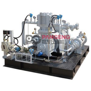 Skid-mounted High Pressure compressor for Refrigerant Freon Air Compressor Cold storage refrigerant recovery compressor