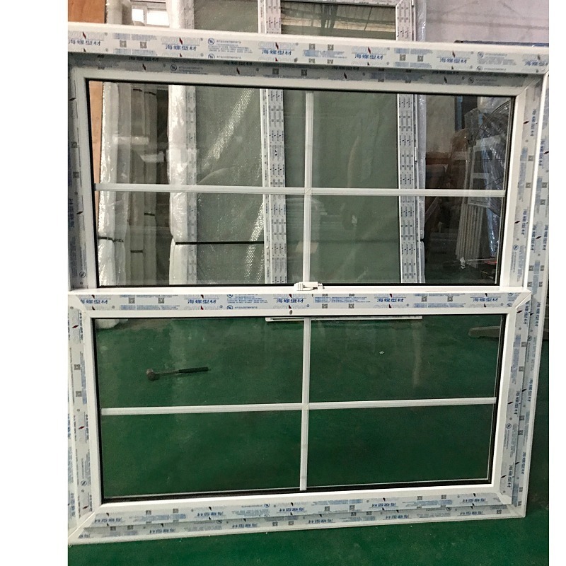 Sale  European Style pvc Lift Up Slide Window , Bottom Single Hung Window For French