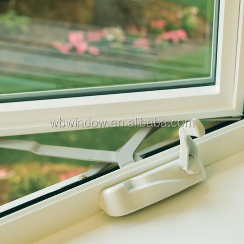 American new construction PVC crank casement window with nailing flange