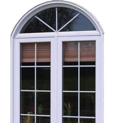 pvc arch window french casement windows plastic glass door and window frame