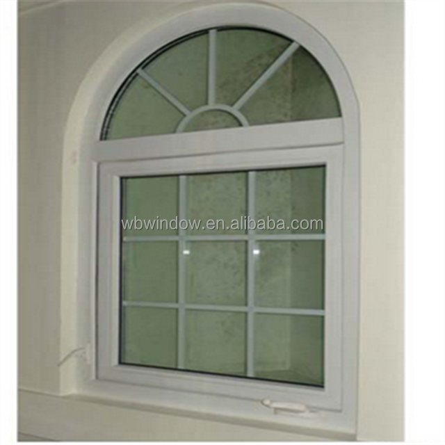 pvc arch window french casement windows plastic glass door and window frame