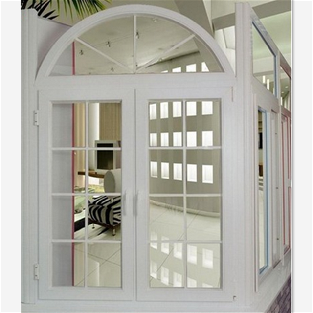 Modern Pvc Arch Windows with Grill,arch Window Design Sliding  Double Glass Window