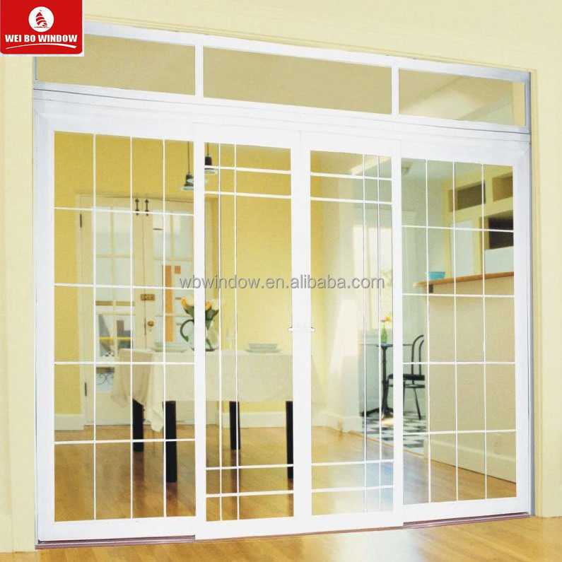 Used metal security screen glass doors and exterior door for sliding