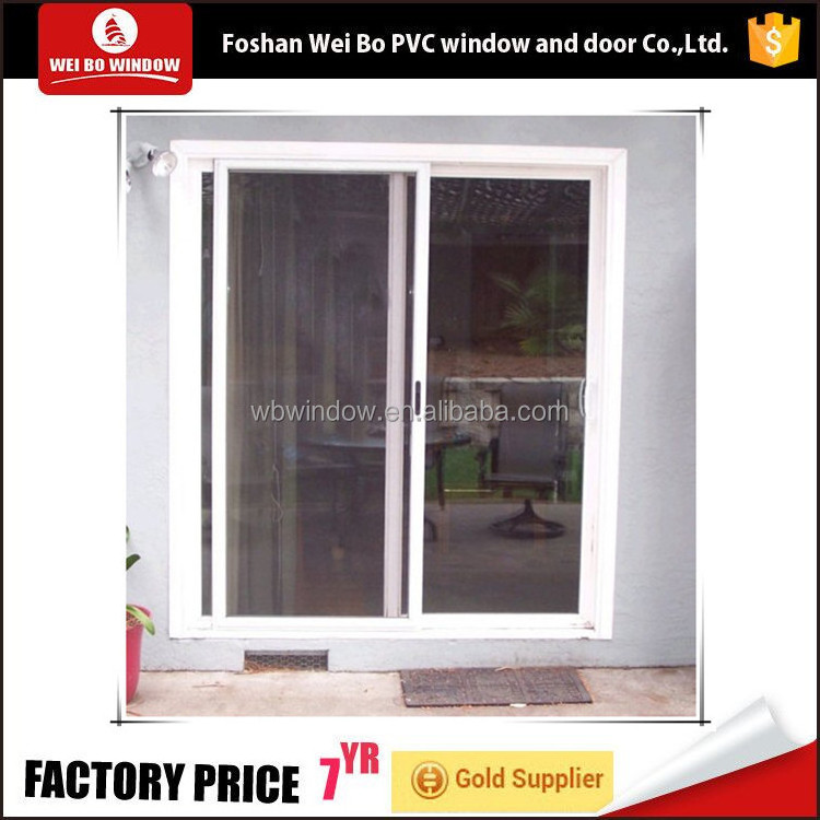 Lowes prices French door pvc Plastic sliding interior doors and windows