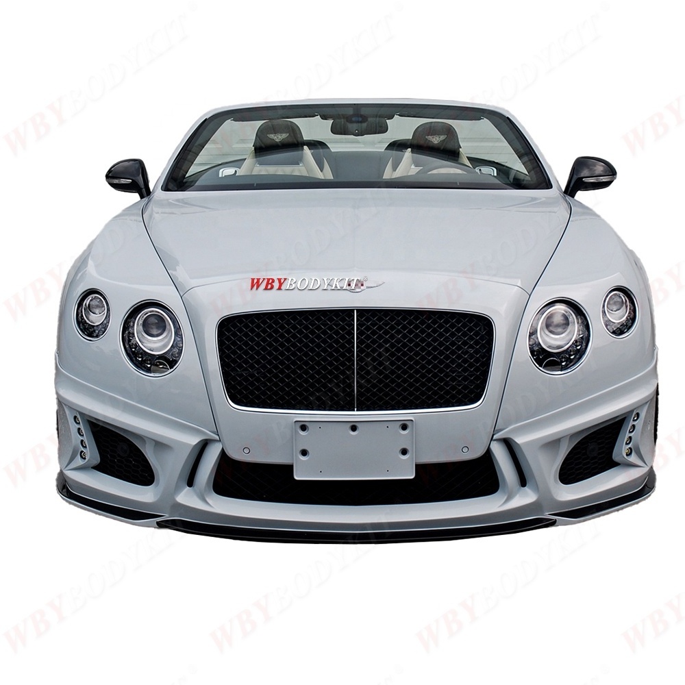 for Bentley Continental GT upgrade Body Kits Bumpers Front Rear spoiler Side Skirt Spoiler  Wing Fenders WideBody kit for Grille