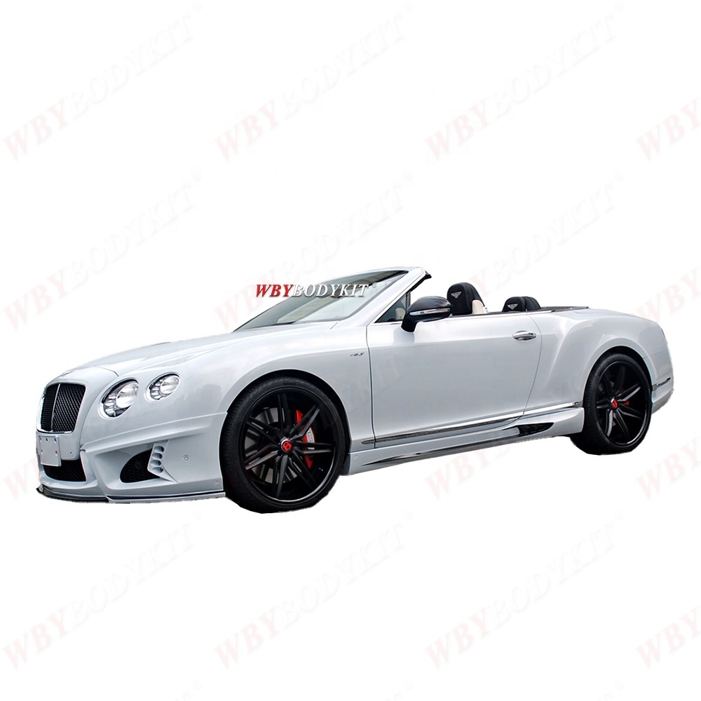 for Bentley Continental GT upgrade Body Kits Bumpers Front Rear spoiler Side Skirt Spoiler  Wing Fenders WideBody kit for Grille