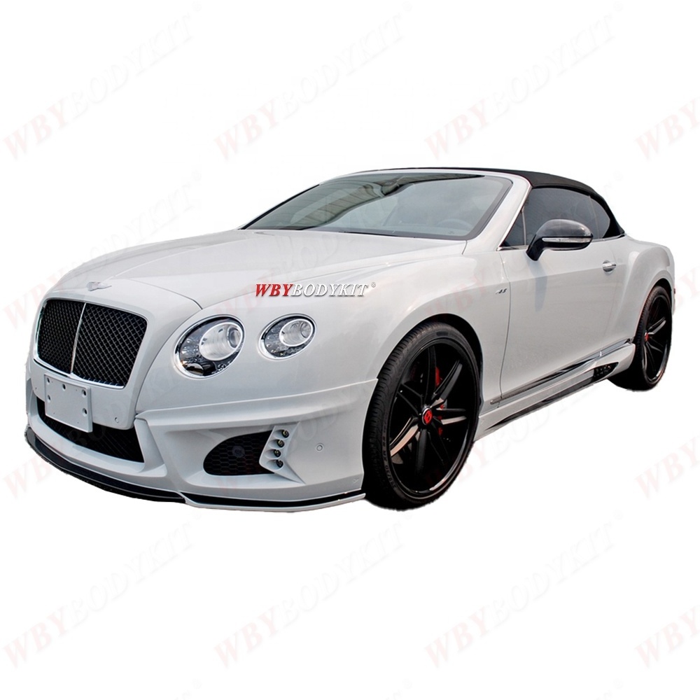 for Bentley Continental GT upgrade Body Kits Bumpers Front Rear spoiler Side Skirt Spoiler  Wing Fenders WideBody kit for Grille