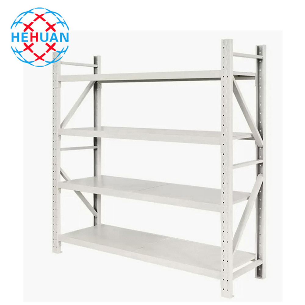 Stainless Steel Metal Shelving System Shelf Stacking Boltless Storage Stacking Rack