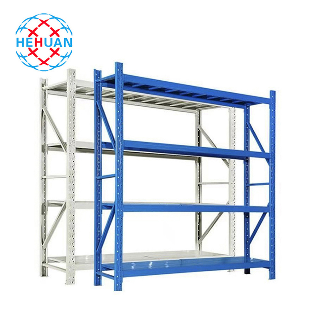 Stainless Steel Metal Shelving System Shelf Stacking Boltless Storage Stacking Rack