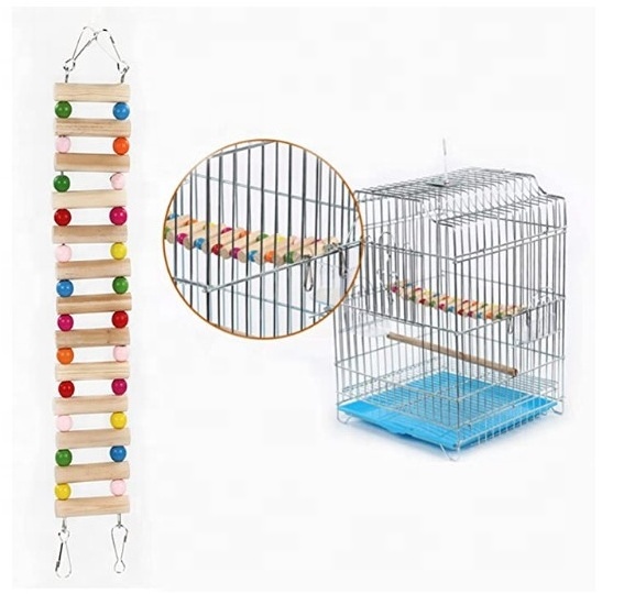 Hamster Climbing Bridge, Small Animal Ladder Hammock Swing Set Toys for Bird Guinea Pig Chinchilla