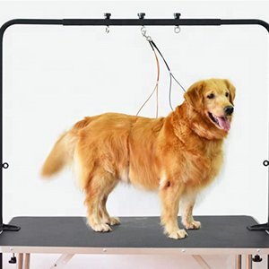 Adjustable Overhead pet Grooming arm with Clamps and Harness - for Dog Grooming Table