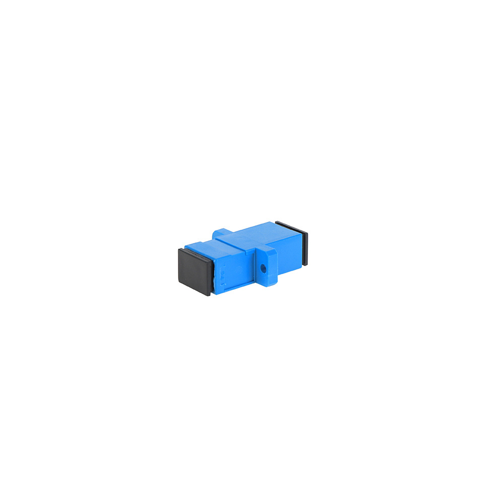 SC fiber optic adapter FTTH simplex multimode flange