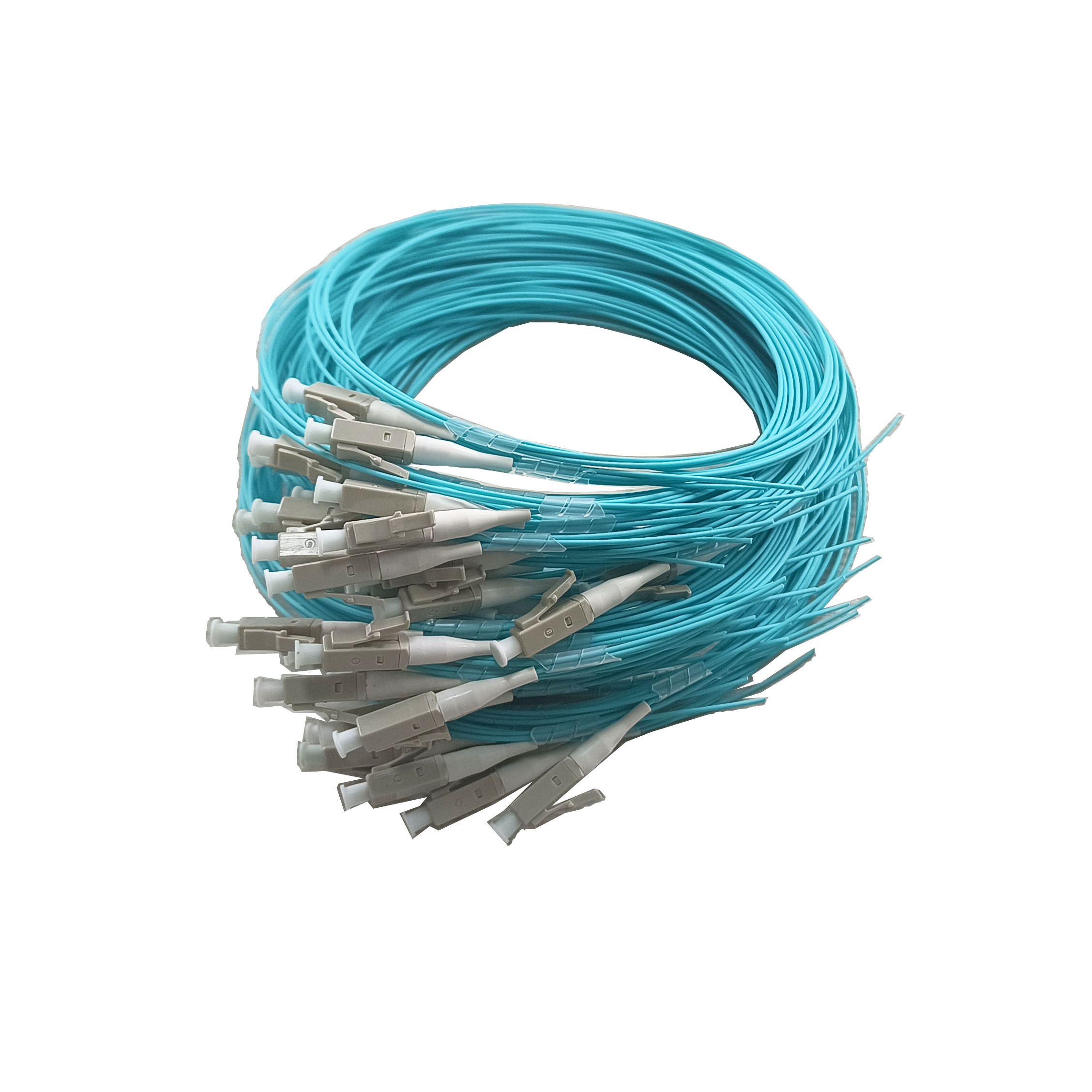 Multimode simplex LC/UPC optical fiber quick connector, carrier grade optical fiber jumper pigtail connector