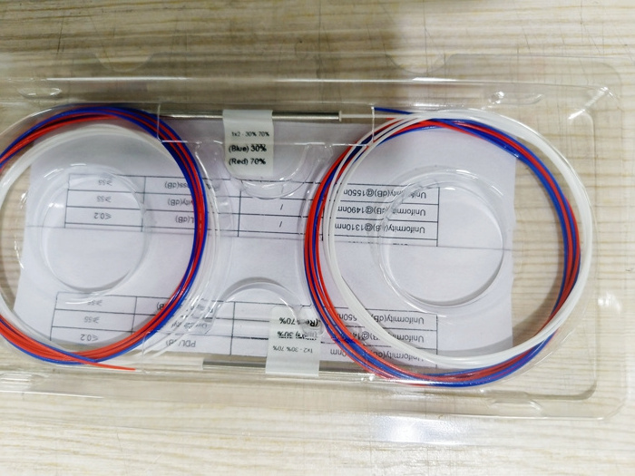 All ratio 10/90,20/80, 30/70, 40/60, 50/50 2/98,3/97 Split Ratios Fiber Optic FBT Coupler ,FBT Splitter without connector