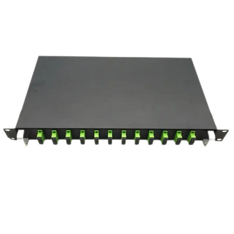 FTTH 12 24 48 96 port SC LC FC Wall Mounted and rack-mounted Optical ODF Fiber Optic Distribution Frame Patch Panel