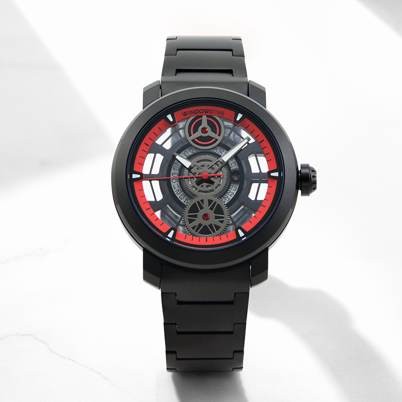 OEM ODM Private Label Luxury Wrist Men Custom Logo Watch Manufacturer with Low MOQ Stainless Steel Automatic Mechanical Watches