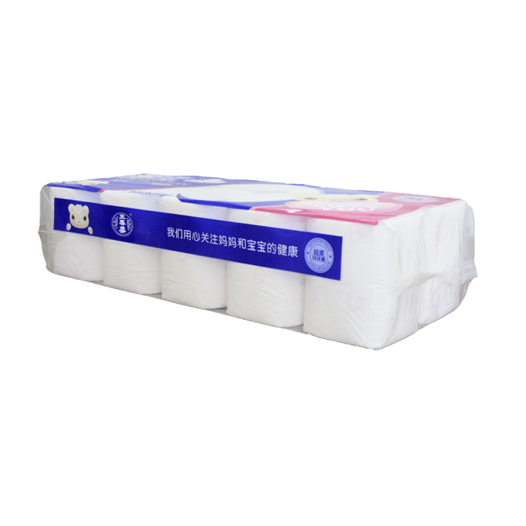 WCX Wholesale OEM 1/2/3/4/5/6 Ply Virgin Wood Pulp Toilet Tissue Paper Customized Print Standard Toilet Paper for Bathroom