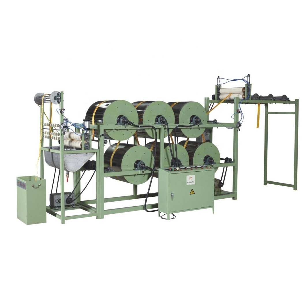 Te flon Paint Ironing Machine For Narrow Fabric Tape Ribbon Finishing And Starching Machine