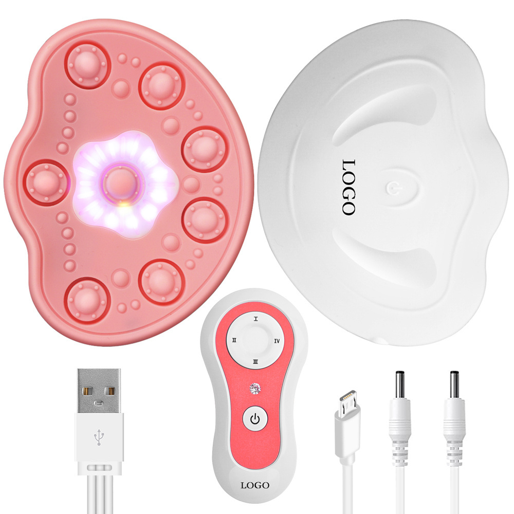 Electric Vibration Hot Compress Breast Massager for Enlargement with Remote Control