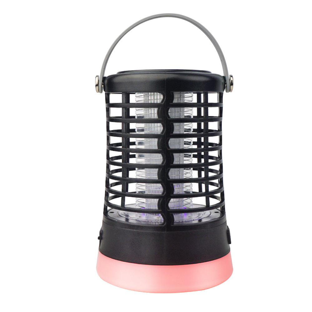 Electric Bug Zapper Waterproof Rechargeable Insect Fly Mosquito Killer Lamp for Home Backyard Garden