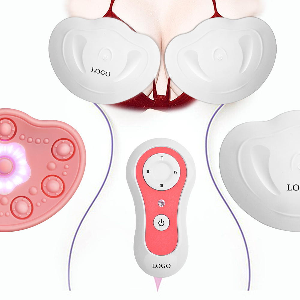 Electric Vibration Hot Compress Breast Massager for Enlargement with Remote Control