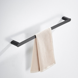 High Quality Stainless Steel 304 Single Corner Wall Mounted  Bathroom Accessories Towel Rack