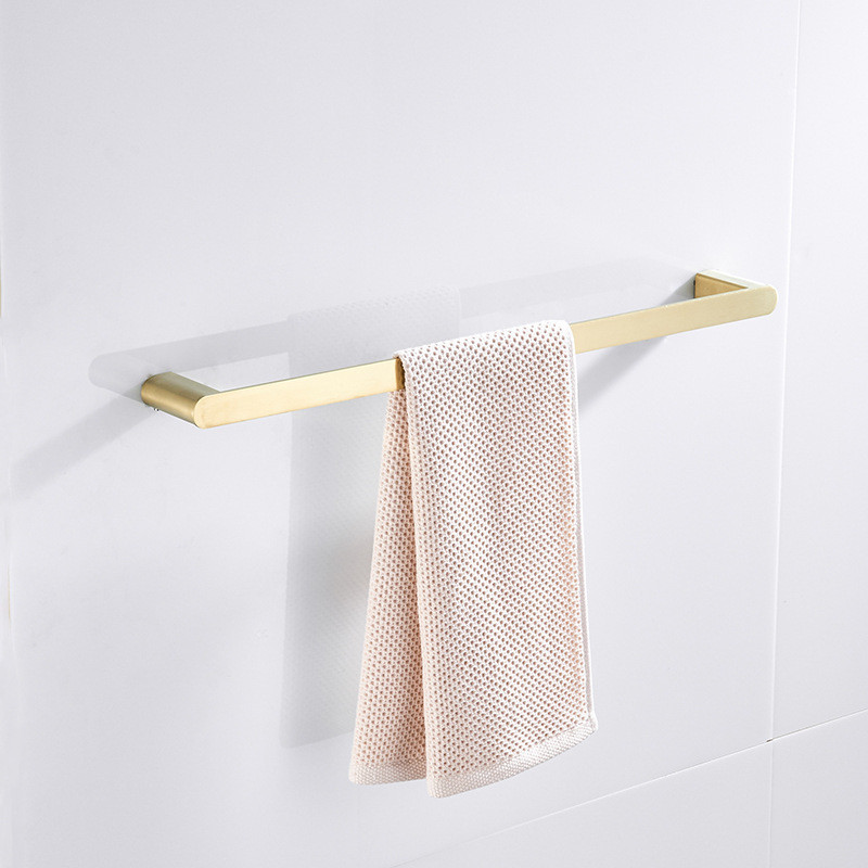 High Quality Stainless Steel 304 Single Corner Wall Mounted  Bathroom Accessories Towel Rack