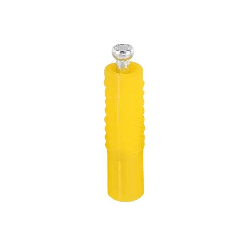 Yellow Color Furniture Hardware Connector For Cabinet Shelves Concealed 2 In 1 Connecting Fitting Quick Installation Connect