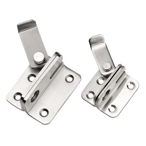 Door Bolt Safety Drawer Lock Stainless Steel Buckle Latch Closet Security Door Home Bathroom Living Room Hardware