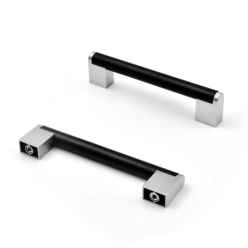 Black/Silver/Gold Color Stainless Steel Brushed Nickel Drawer Bar Pull Handles European Cabinet Handles