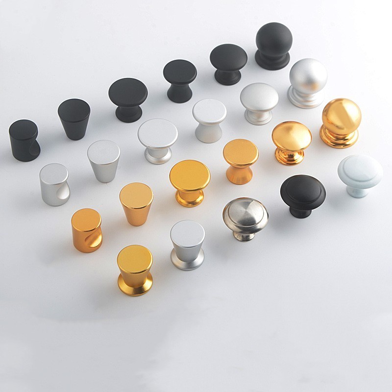 Euro Style Black Cabinet Hardware Pulls Fashion Stainless Steel Door Dresser Kitchen Knobs Handle Furniture Hardware Accessories