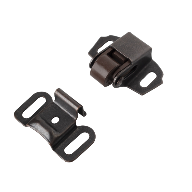 Cabinet lock buckle door suction buckle, spring single wheel low foot door clip buckle