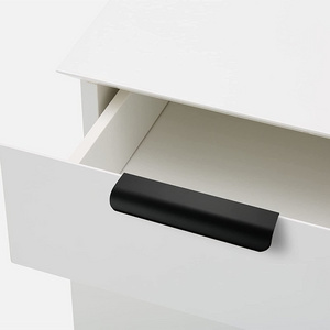 Hidden Long Finger Edge Pull Furniture Drawer Handles Concealed Handle Acr Edge Invisible Aluminum Handle Bedroom Furniture