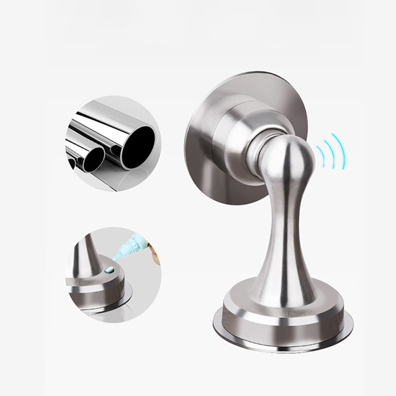 Low Price Furniture Door Stainless Steel Magnetic Stopper Colorful Wall Door Stopper