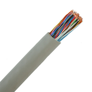 Telephone cable 1200-10 pairs multi pair communication cabler 0.4mm 0.5mm 0.6 bare copper Cat3 Cat5  telephone cable