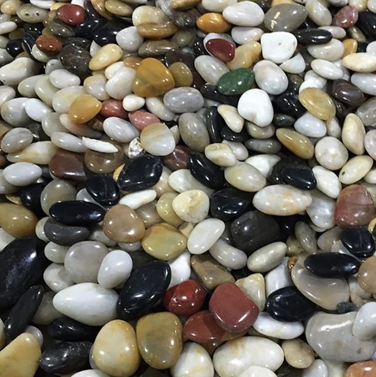 Factory Direct Quality Dark Garden Glow Stones High Polished Pebble Clay Pebbles With Cheapest Price