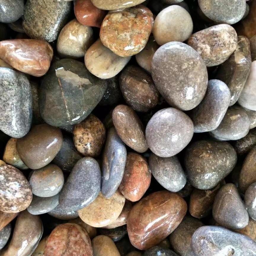 Factory Direct Quality Dark Garden Glow Stones High Polished Pebble Clay Pebbles With Cheapest Price