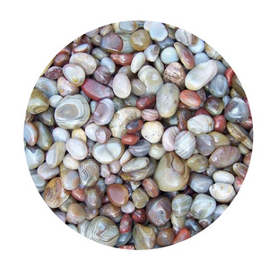 Factory Direct Quality Dark Garden Glow Stones High Polished Pebble Clay Pebbles With Cheapest Price