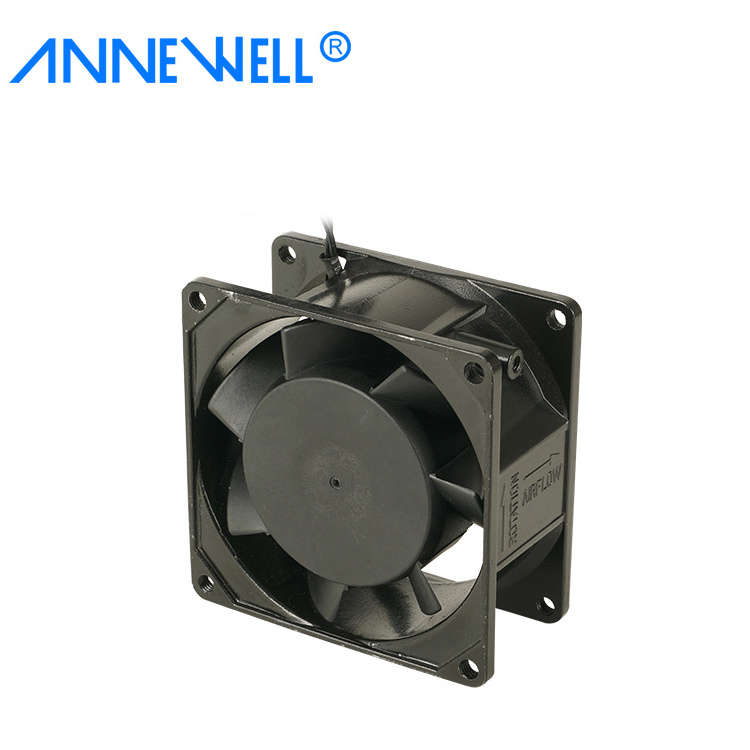 Ac 80mm 8038  220v 50/60hz 0.10a  Chinese Manufacturer Ac Brushless Cooling Fan  Ac Brushless Sleeve/ball Bearing Axial Exhaust