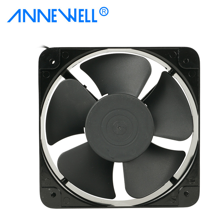 200*200*60mm Aluminium Cross Flow Fans For Wood Stove 20060 Extraction Fans