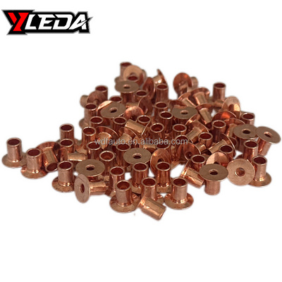 Top Quality  Size 5*6 6*18 6*20 6*22 8*18 8*20 8*22 8*24   Rivets For Clutch Facing Brake Lining