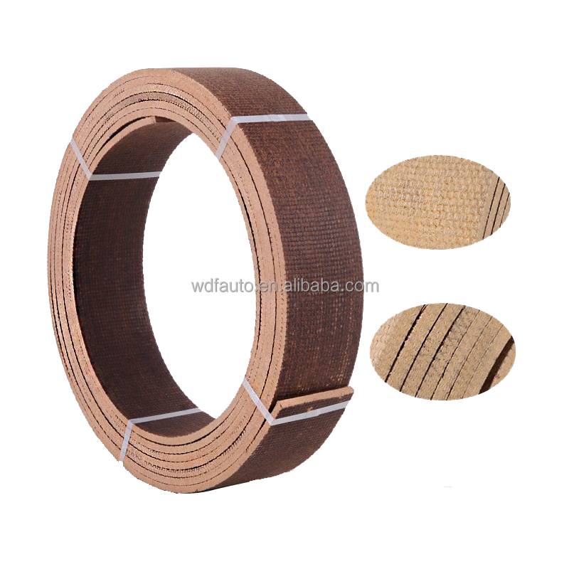 Hot selling Flexible non asbestos woven resin brake roll lining