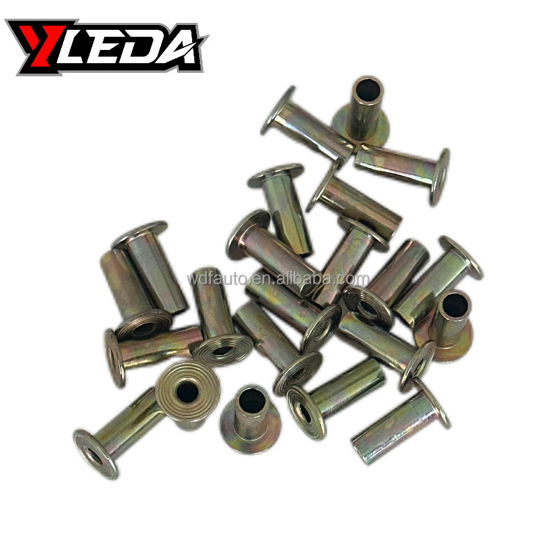 Top Quality  Size 5*6 6*18 6*20 6*22 8*18 8*20 8*22 8*24   Rivets For Clutch Facing Brake Lining