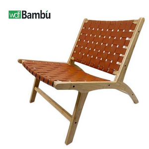 Factory Wholesale OEM/ODM Wooden Fauteuil Chair Occasional Chairs Fauteuil Salon Comfortable Bamboo Chair For Home