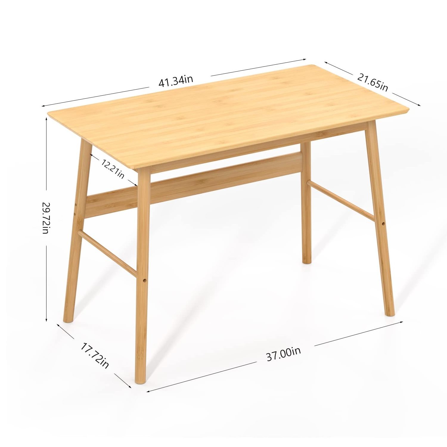 Multi-function table designs Wooden Writing Desk For Bedroom Home Office Table Computer Desk Bamboo Table For Work Study