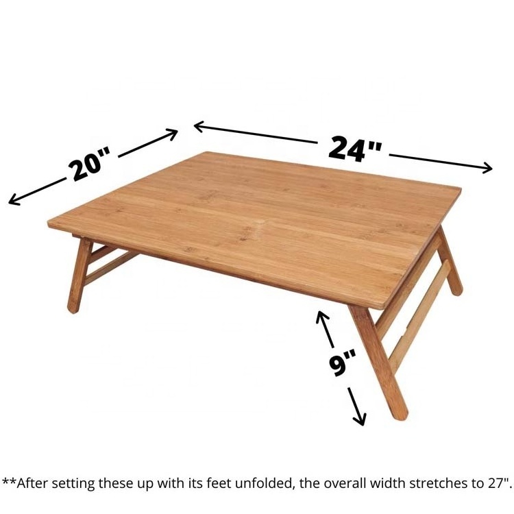 Outdoor Foldable Bamboo Camping Kitchen Table Set Outdoor Tables for Party