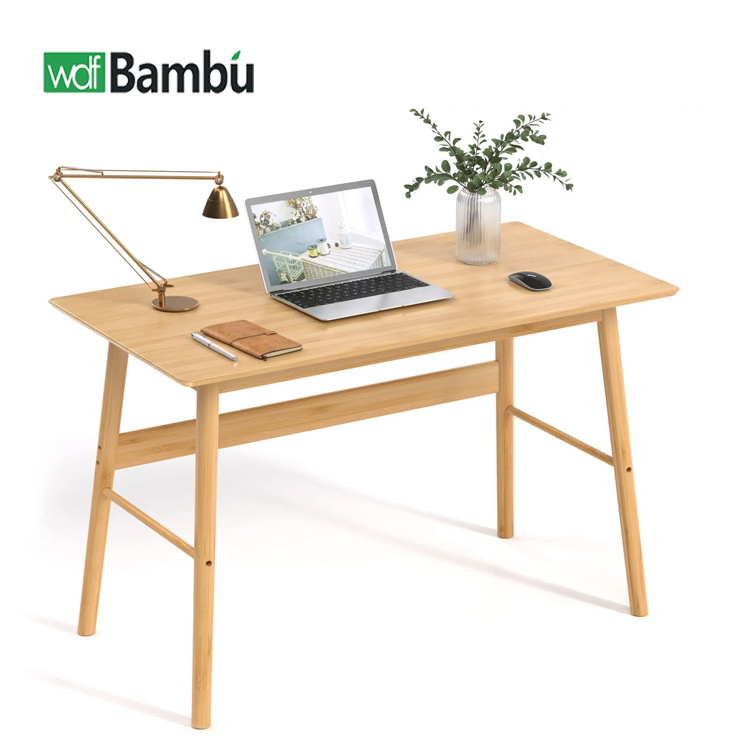 Multi-function table designs Wooden Writing Desk For Bedroom Home Office Table Computer Desk Bamboo Table For Work Study