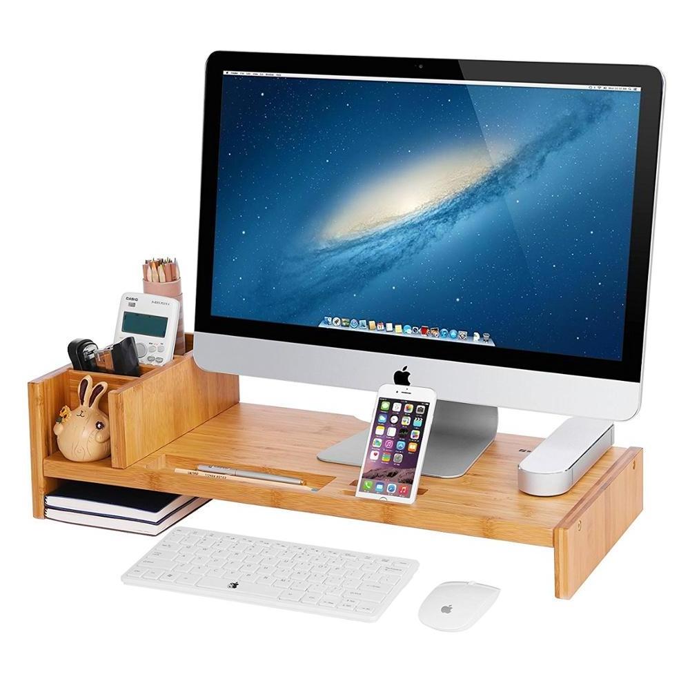 Hot Sale Portable Laptop Stand Tablet Monitor PC Stands Adjustable Book Holder Organizer With Mobile Phone Stand